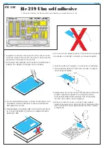 Preview for 3 page of Eduard He 219 Uhu self adhesive Quick Start Manual