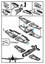 Предварительный просмотр 3 страницы Eduard Hellcat Mk.I Assembly Instructions Manual