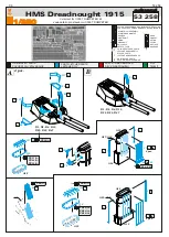 Предварительный просмотр 1 страницы Eduard HMS Dreadnought 1915 Quick Start Manual