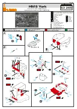 Eduard HMS York Quick Start Manual предпросмотр