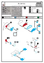 Eduard Hs 126 S.A. Assembly Instructions Manual предпросмотр