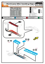 Eduard Hurricane Mk.I landing flaps Quick Start Manual предпросмотр