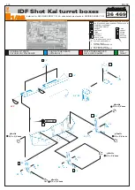 Eduard IDF Shot Kal turret boxes Assembly Instructions предпросмотр