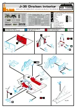 Предварительный просмотр 1 страницы Eduard J-35 Draken interior Quick Start Manual