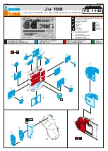 Eduard Ju 188 Quick Start Manual предпросмотр