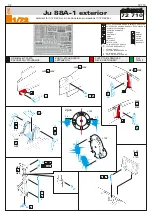 Eduard Ju 88A-1 exterior Manual предпросмотр