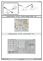 Preview for 6 page of Eduard Ju 88C-6 interior Manual