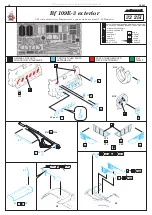 Предварительный просмотр 2 страницы Eduard JX 108 Assembly Instructions Manual