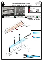 Предварительный просмотр 1 страницы Eduard Ki-84 Hayate landing flaps Quick Start Manual