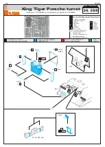 Preview for 1 page of Eduard King Tiger Porsche turret Quick Start Manual