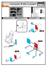 Eduard Lancaster B Mk.I cockpit Assembly Instructions предпросмотр