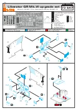 Предварительный просмотр 1 страницы Eduard Liberator GR Mk.VI upgrade set Manual