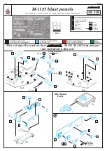 Eduard M-1127 blast panels Quick Start Manual предпросмотр