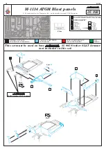 Eduard M-1134 ATGM Blast panels Quick Start Manual предпросмотр