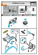 Предварительный просмотр 1 страницы Eduard M35A2 truck Assembly Instructions