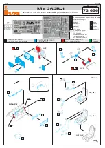 Eduard Me 262B-1 Quick Start Manual предпросмотр