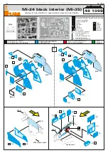 Eduard Mi-24 black interior Mi-35 Assembly Instructions предпросмотр