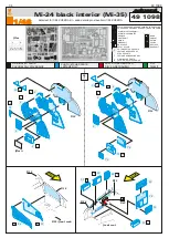 Eduard Mi-24 black interior Mi-35 Manual предпросмотр