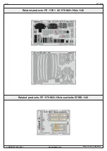 Preview for 6 page of Eduard MiG-15bis landing flaps Manual