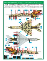 Предварительный просмотр 17 страницы Eduard MiG-21MF/BIS 1171 User Manual