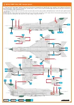 Предварительный просмотр 20 страницы Eduard MiG-21SMT Assembly Instructions Manual