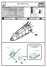 Предварительный просмотр 1 страницы Eduard MiG-23BN F.O.D. Quick Start Manual