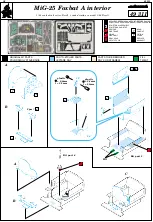 Предварительный просмотр 1 страницы Eduard MiG-25 Foxbat A interior Quick Start Manual