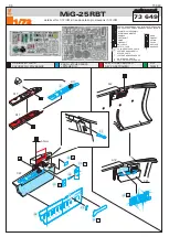 Eduard MiG-25RBT Quick Start Manual предпросмотр