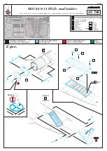 Preview for 1 page of Eduard MiG-29 9-13 F.O.D. and ladder Quick Start Manual