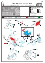 Eduard MiG-29A undercarriage 1/32 Quick Start Manual предпросмотр