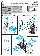 Eduard Mirage F.1CT/CR interior S.A. Quick Start Manual предпросмотр