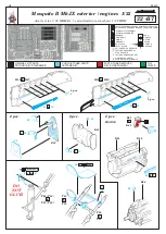 Eduard Mosquito B Mk.IX exterior / engines 1/32 Quick Start Manual предпросмотр