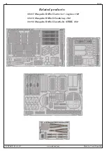 Предварительный просмотр 4 страницы Eduard Mosquito B Mk.IX interior 1/32 Quick Start Manual