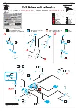 Eduard P-3 Orion self adhesive Manual preview