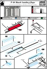 Eduard P-36 Hawk landing flaps Quick Start Manual предпросмотр