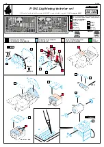 Eduard P-38L Lightning interior set Quick Start Manual предпросмотр