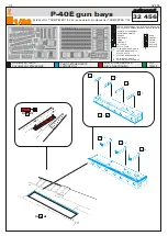 Eduard P-40E gun bays Manual предпросмотр