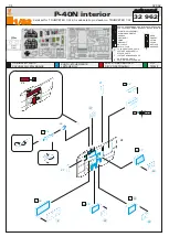 Предварительный просмотр 1 страницы Eduard P-40N interior Quick Start Manual