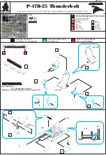 Предварительный просмотр 1 страницы Eduard P-47D-25 Thunderbolt Manual