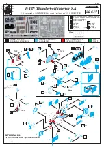 Preview for 1 page of Eduard P-47N Thunderbolt interior S.A. Manual