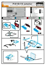 Предварительный просмотр 1 страницы Eduard P-51D-15 exterior Assembly Instructions