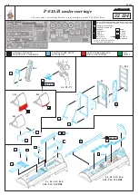 Предварительный просмотр 9 страницы Eduard P-61A/B 1/32 Assembly Manual