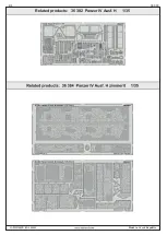 Preview for 4 page of Eduard Panzer IV Ausf. H schurzen Manual