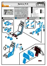 Предварительный просмотр 1 страницы Eduard Sabre F.4 Quick Start Manual