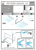 Eduard SB2C-5 Helldiver landing flaps Assembly Instructions предпросмотр