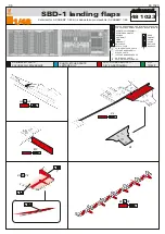 Preview for 1 page of Eduard SBD-1 landing flaps Manual