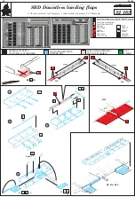 Eduard SBD Dauntless landing flaps Assembly Instructions предпросмотр