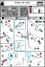 Eduard Sd.Kfz. 232 6Rad Assembly Instructions предпросмотр