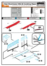 Предварительный просмотр 1 страницы Eduard Sea Hurricane Mk.Ib landing flaps Manual