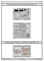 Предварительный просмотр 2 страницы Eduard Sea Hurricane Mk.Ib landing flaps Manual